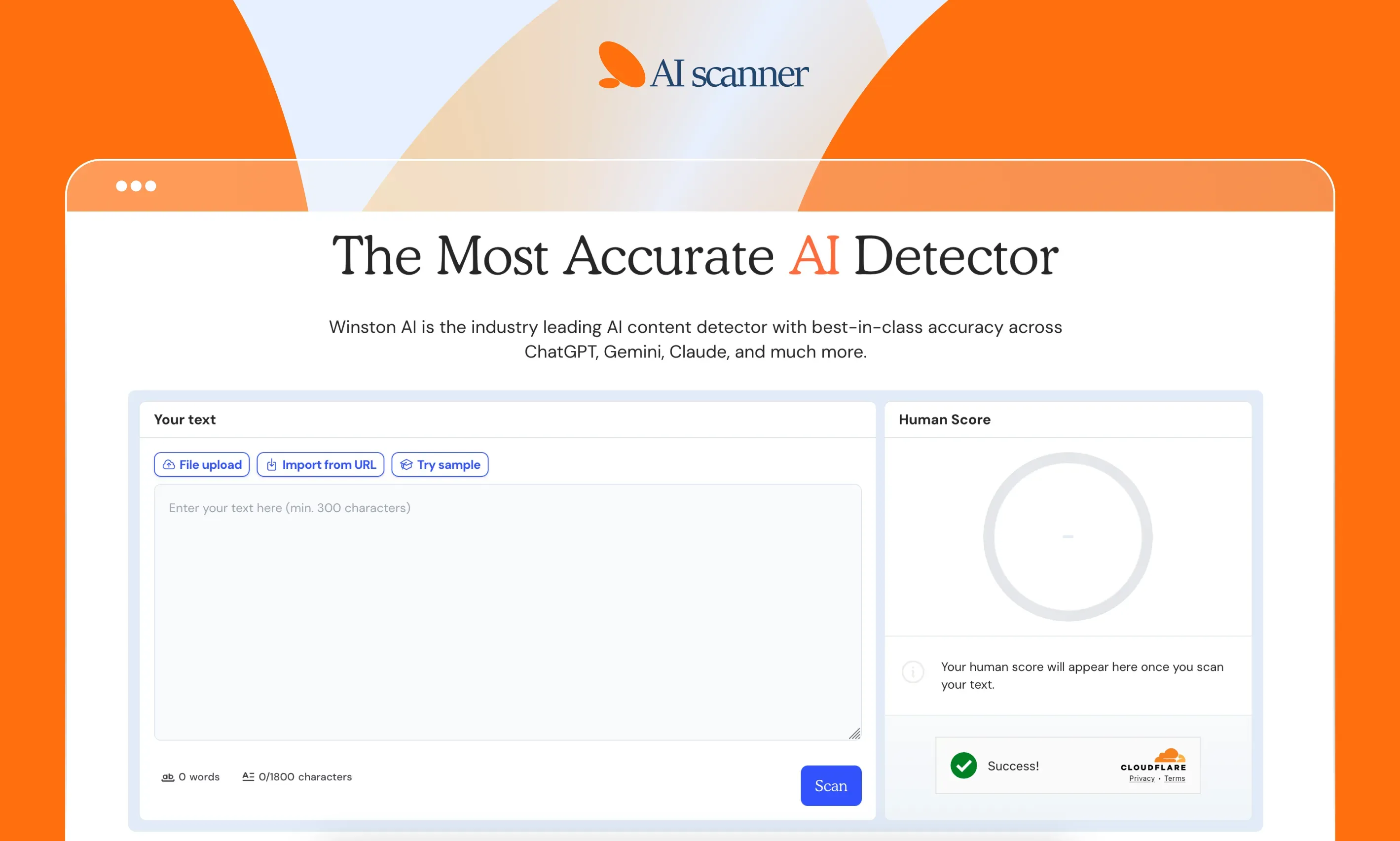 The most accurate ai detector